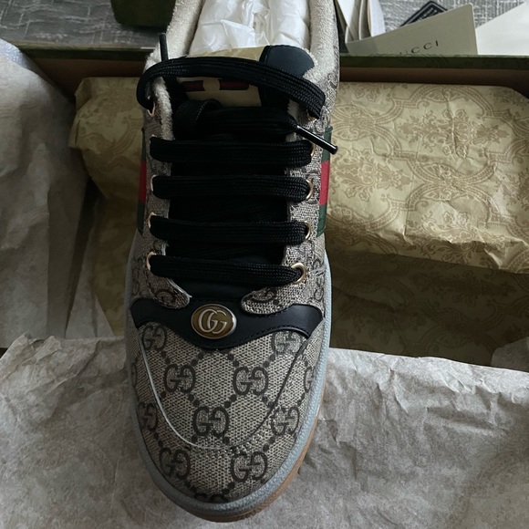 Mens Screener GG Supreme Canvas Sneakers - Picture 6 of 13